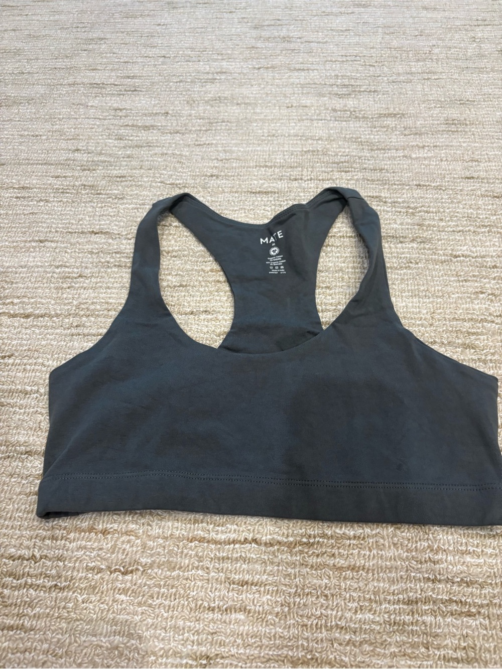 MATE the Label Racerback Seamless Sports Bra